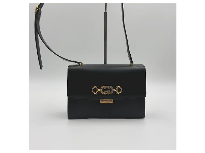 Gucci Borsa a tracolla nera Jumi Small Nero - vista 3