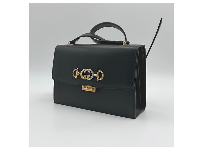 Gucci Borsa a tracolla nera Jumi Small Nero - vista 4