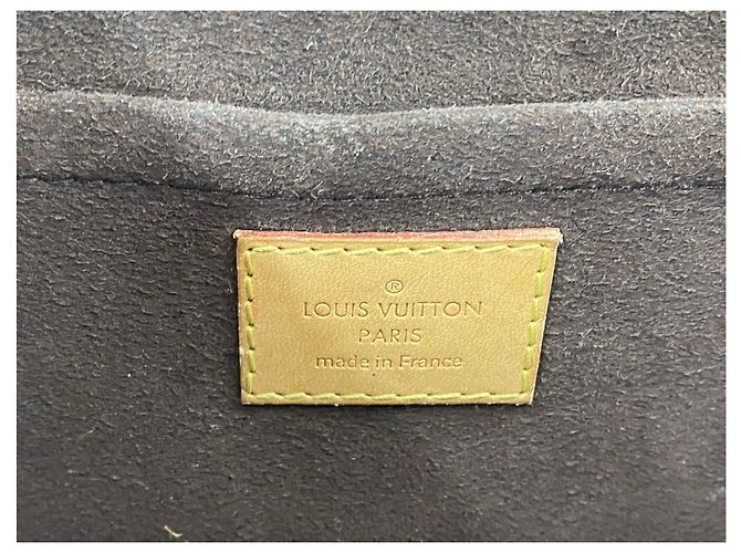 Louis Vuitton Borsa a Spalla Pochette Metis Monogram Marrone - vista 11