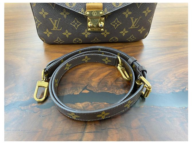 Louis Vuitton Borsa a Spalla Pochette Metis Monogram Marrone - vista 13