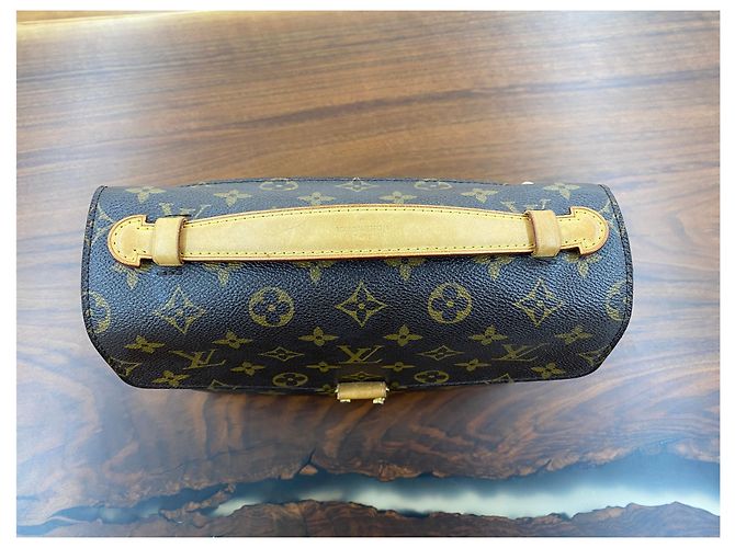 Louis Vuitton Borsa a Spalla Pochette Metis Monogram Marrone - vista 7