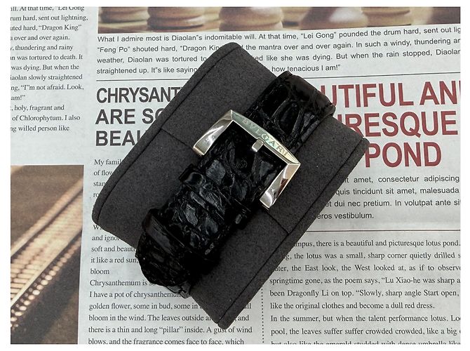 Bulgari Relógio de couro preto Sotirio Retrograde - vista 11
