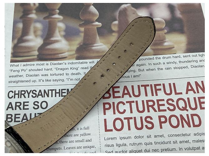Bulgari Relógio de couro preto Sotirio Retrograde - vista 13