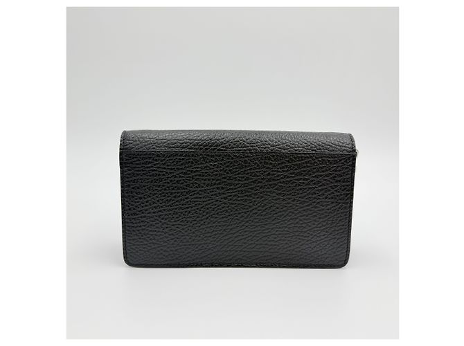 Maison Martin Margiela Borsa a tracolla con catena Capskin nera Nero - vista 7
