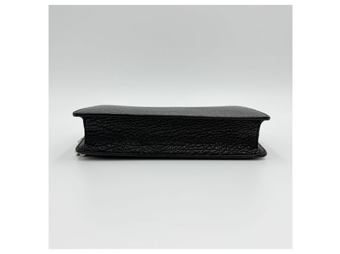 Maison Martin Margiela Borsa a tracolla con catena Capskin nera Nero - vista 8