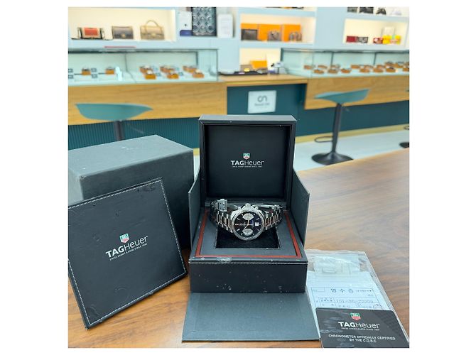 Tag Heuer Grand Carrera Cronografo Nero - vista 14