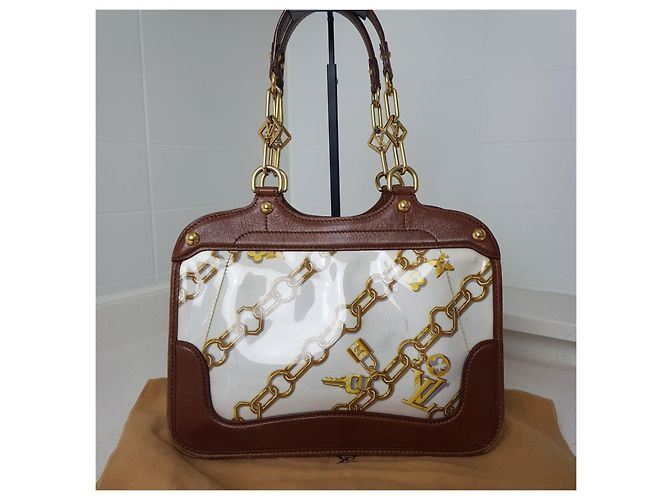 Louis Vuitton Cesta de PVC Edición Limitada Castaño - vista 4