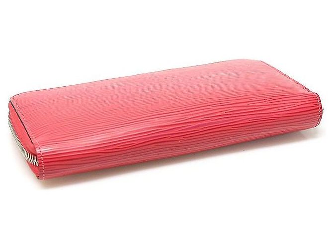 Louis Vuitton Cartera de cuero zippy Epice en rosa claro - vista 5