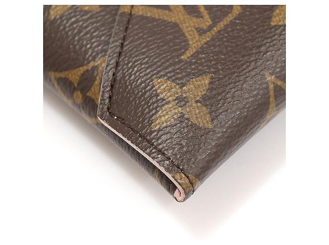 Louis Vuitton Pochette Kirigami in Tela Monogram Marrone - vista 6
