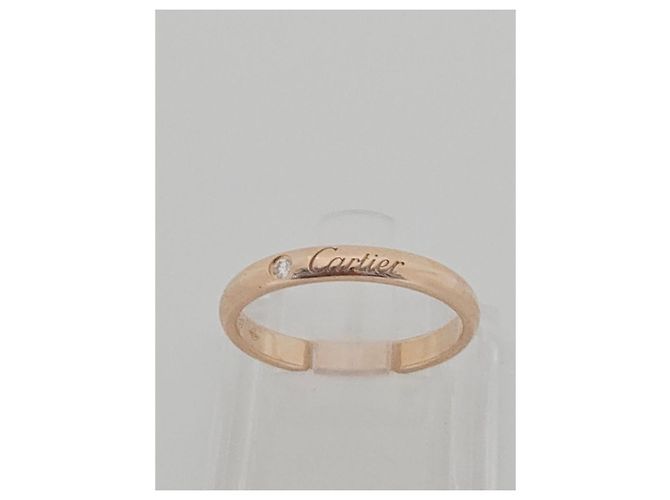 Cartier Größe des Diamant-Eherings Pink - Ansicht 10