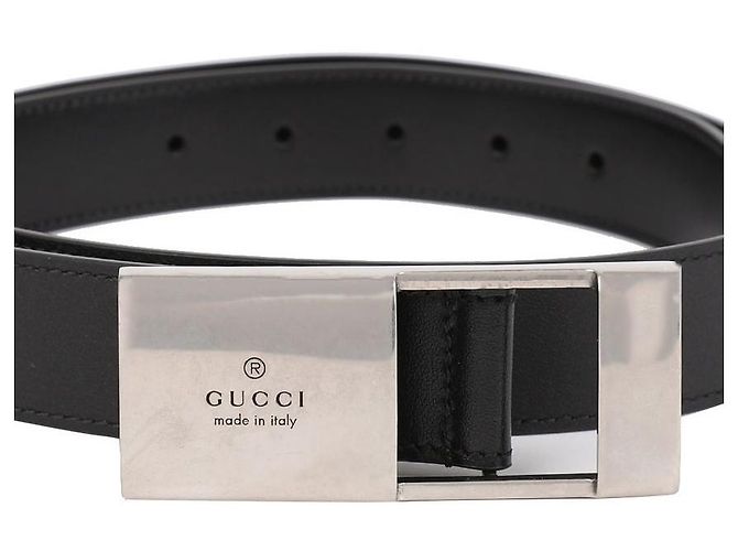 Gucci Placca Gürtel mit Schnalle Schwarz - Ansicht 8