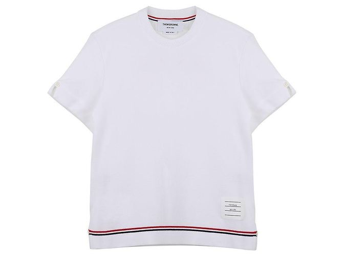 Thom Browne Camiseta para mujer Blanco - vista 3