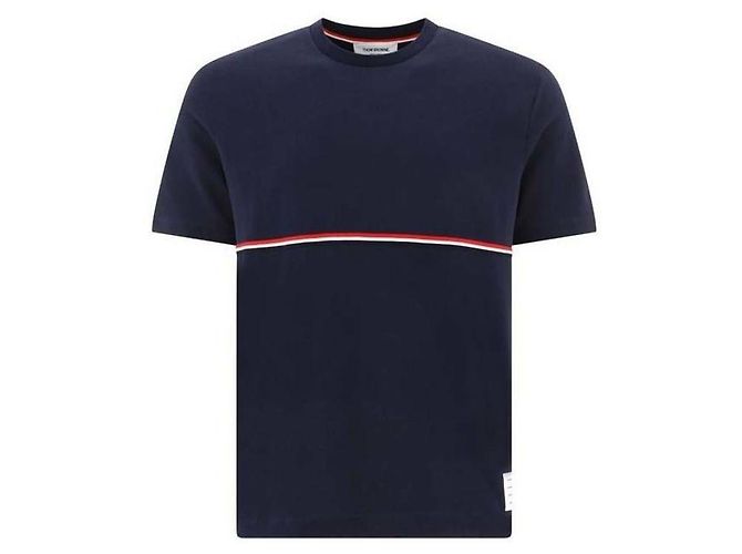 Thom Browne T-shirt en jersey à coupe intermédiaire - vista 4