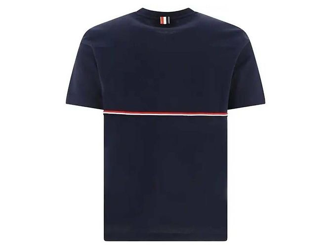 Thom Browne T-shirt en jersey à coupe intermédiaire - vista 5