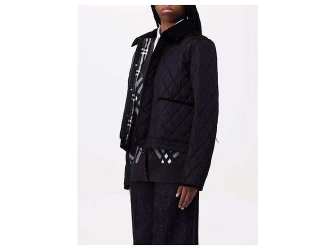 Burberry Chaqueta corta de nylon acolchado - vista 7