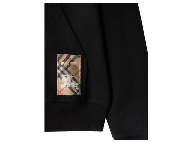 Burberry Hoodie zippé en coton à carreaux - vue 6