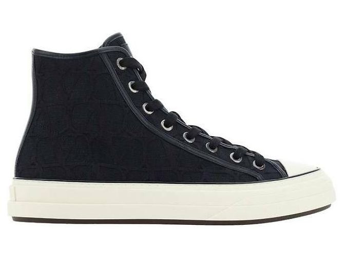 Valentino Baskets montantes Twill Econographe Total Loop - vue 4