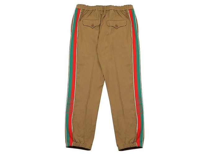 Gucci Gerade Webhose Braun - Ansicht 4