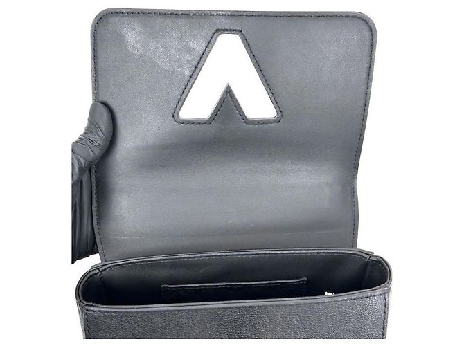 Louis Vuitton Borsa a Spalla Twist Slim Harmony Nera Nero - vista 11