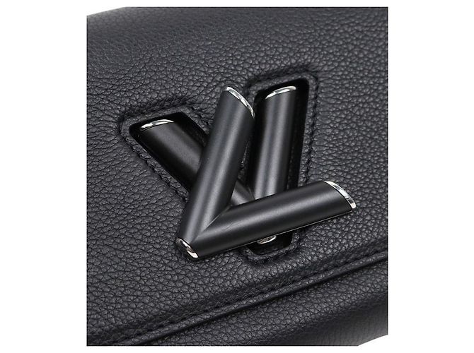 Louis Vuitton Borsa a Spalla Twist Slim Harmony Nera Nero - vista 13