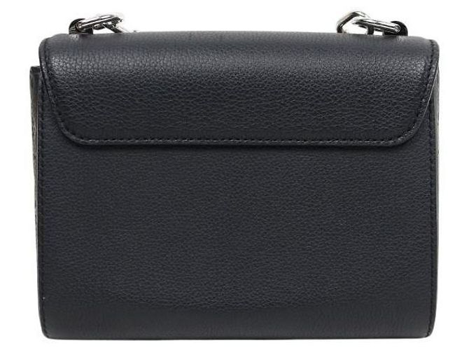 Louis Vuitton Borsa a Spalla Twist Slim Harmony Nera Nero - vista 3