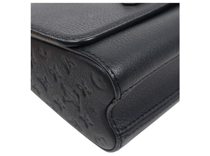 Louis Vuitton Borsa a Spalla Twist Slim Harmony Nera Nero - vista 5