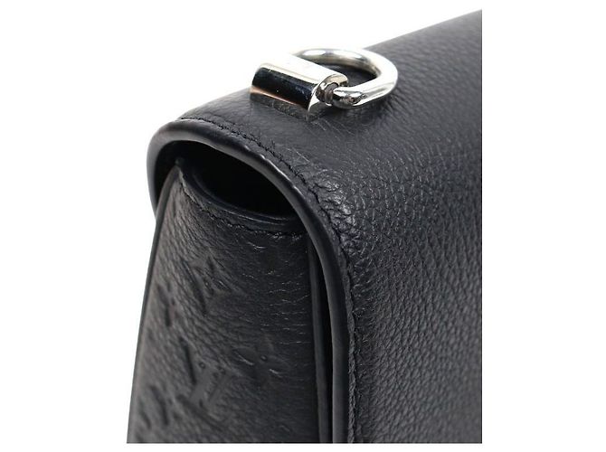 Louis Vuitton Borsa a Spalla Twist Slim Harmony Nera Nero - vista 7