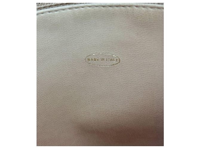 Chanel Borsa a spalla con catena CC beige Marrone - vista 13