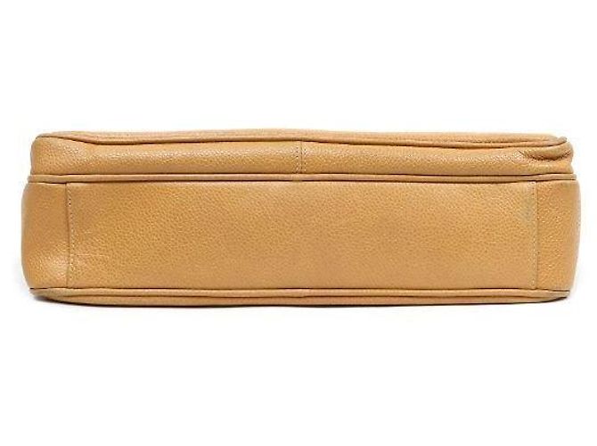 Chanel Borsa a spalla con catena CC beige Marrone - vista 4