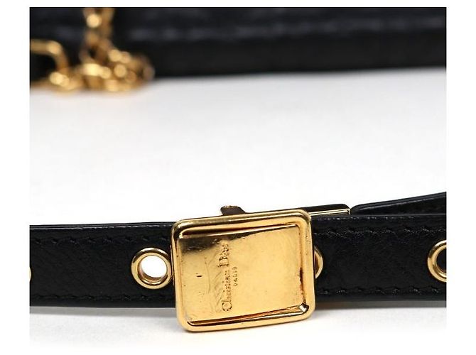 Dior Borsa a spalla Caro Chain nera Nero - vista 7