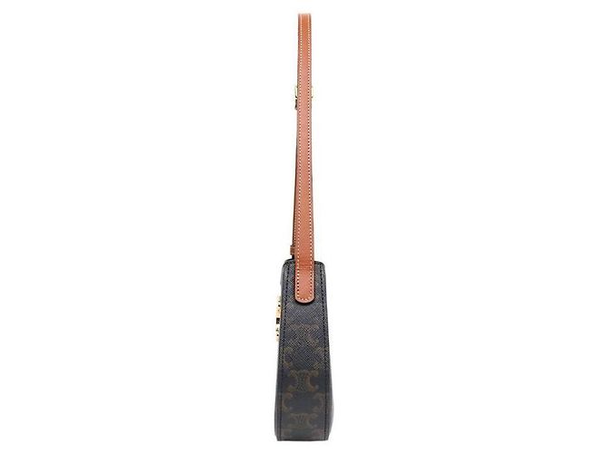 Céline Mittlere Triomphe Canvas Tilly Schultertasche - Ansicht 2