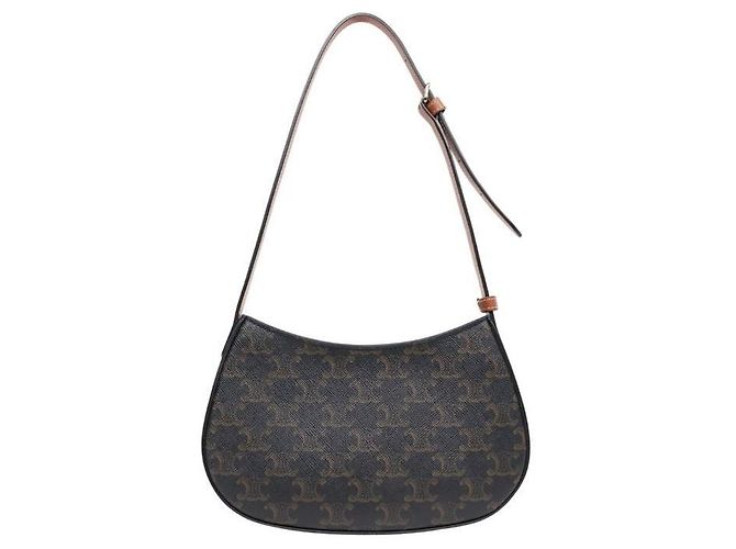 Céline Mittlere Triomphe Canvas Tilly Schultertasche - Ansicht 3