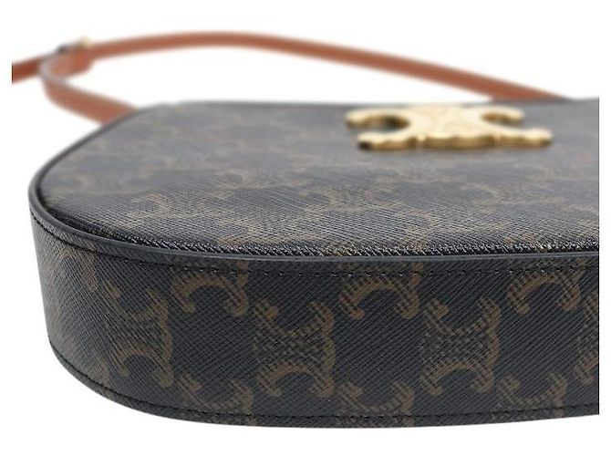 Céline Mittlere Triomphe Canvas Tilly Schultertasche - Ansicht 5