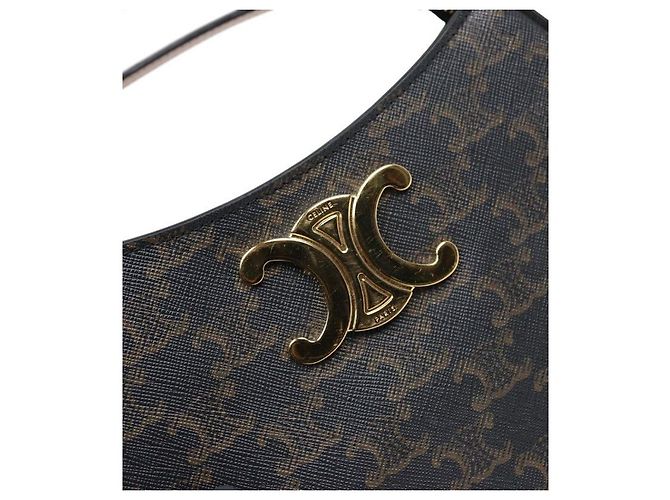 Céline Mittlere Triomphe Canvas Tilly Schultertasche - Ansicht 6