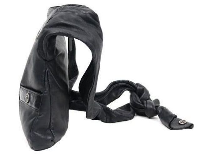 Girl Chanel Bolsa de ombro preta para mulher Preto - vista 2