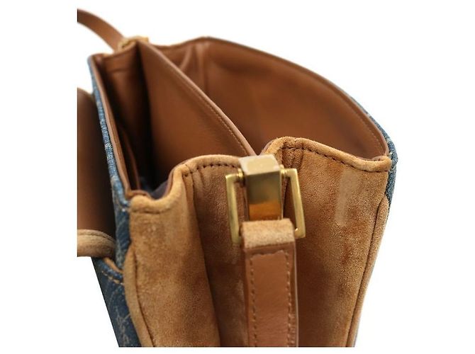 Saint Laurent Bolso de hombro de denim Azul - vista 11