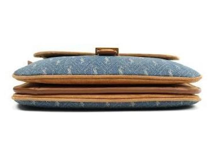 Saint Laurent Bolso de hombro de denim Azul - vista 4
