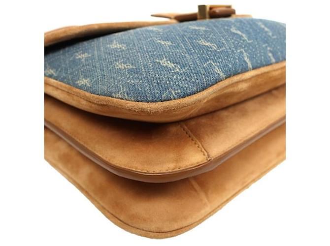 Saint Laurent Bolso de hombro de denim Azul - vista 7