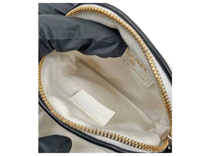 Chanel Mini borsa a tracolla a forma di racchetta da tennis bianca Bianco - vista 11