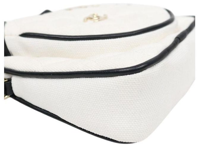 Chanel Mini borsa a tracolla a forma di racchetta da tennis bianca Bianco - vista 5