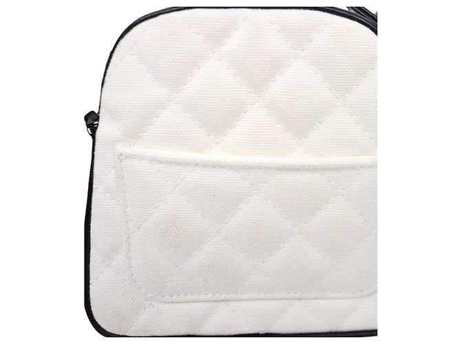 Chanel Mini borsa a tracolla a forma di racchetta da tennis bianca Bianco - vista 6