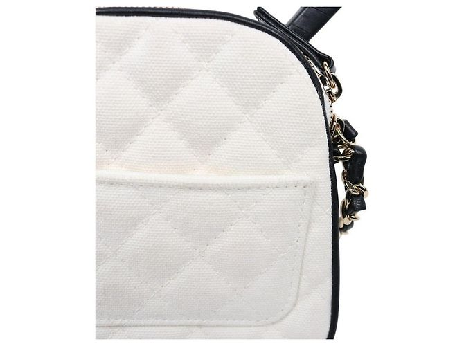 Chanel Mini borsa a tracolla a forma di racchetta da tennis bianca Bianco - vista 7