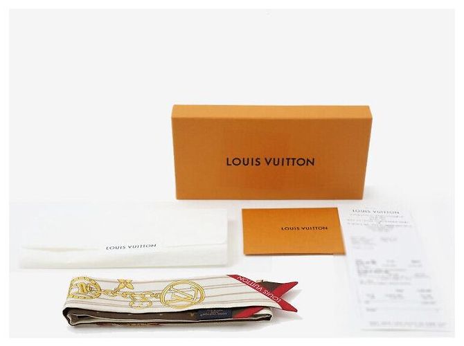 Louis Vuitton Bufanda Bandana Neverfull BB Marrón Castaño - vista 7