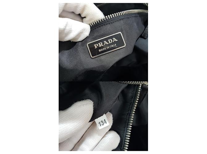 Tote Prada Borsa a spalla in nylon Nero - vista 10