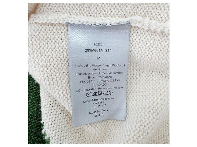 Dior Cactus Jack Oversized Knitted Wool Sweater - view 11