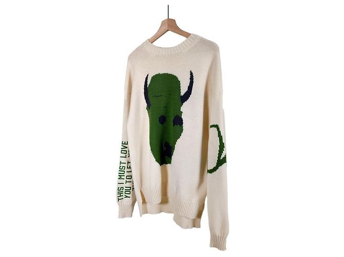Dior Cactus Jack Oversized Knitted Wool Sweater - view 2