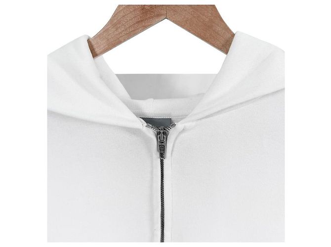 Balenciaga Giacca con cappuccio Icon Wet Brush da uomo bianca Bianco - vista 5