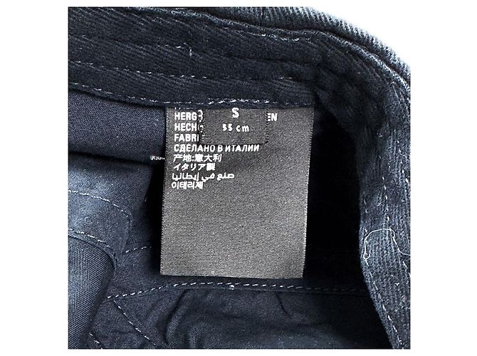 Balenciaga Cappellino da baseball Unity Snowboard Blu Navy - vista 12