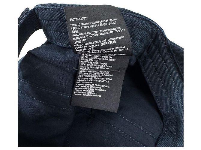 Balenciaga Cappellino da baseball Unity Snowboard Blu Navy - vista 13