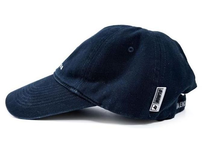 Balenciaga Cappellino da baseball Unity Snowboard Blu Navy - vista 3